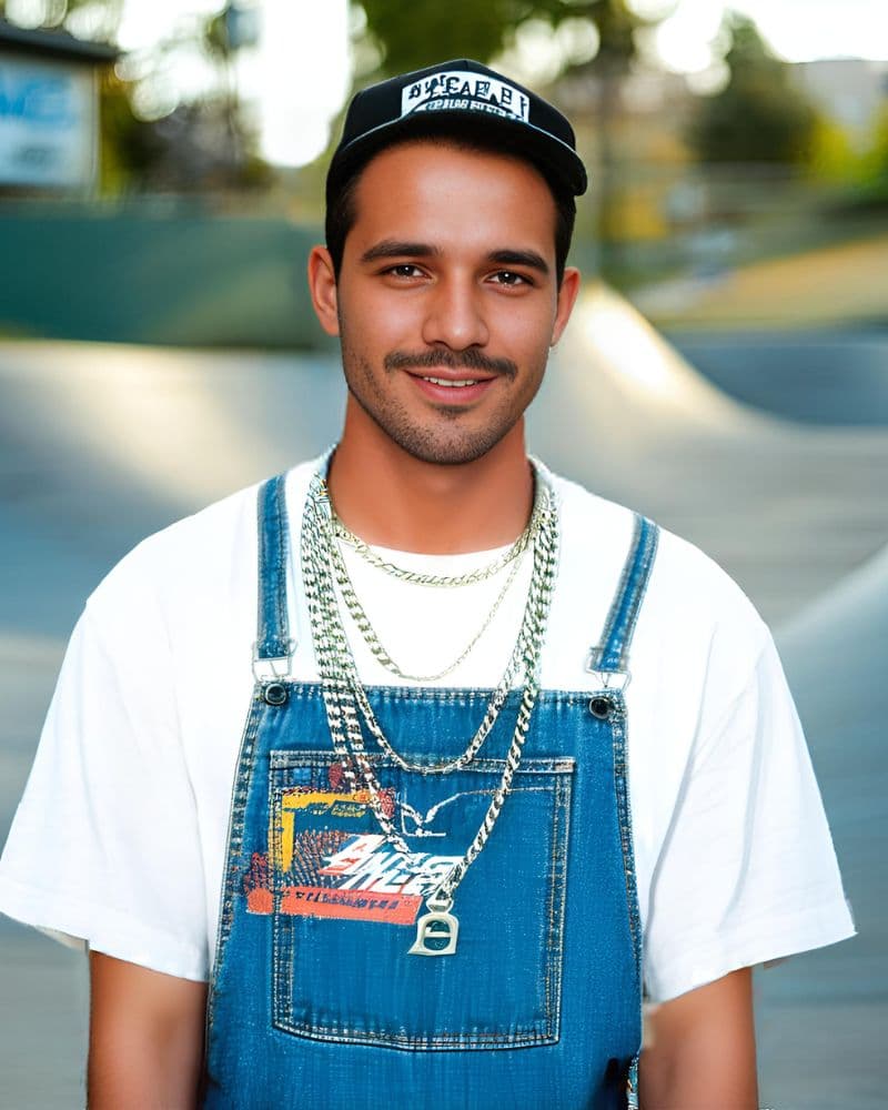 90s male Skater