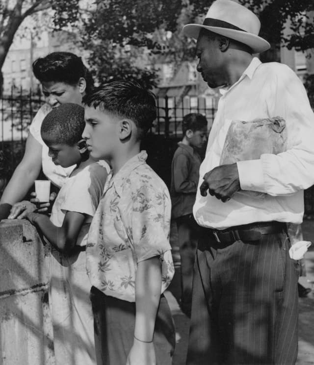 Original damaged photo