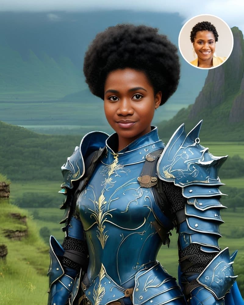 Medieval fantasy avatar transformation