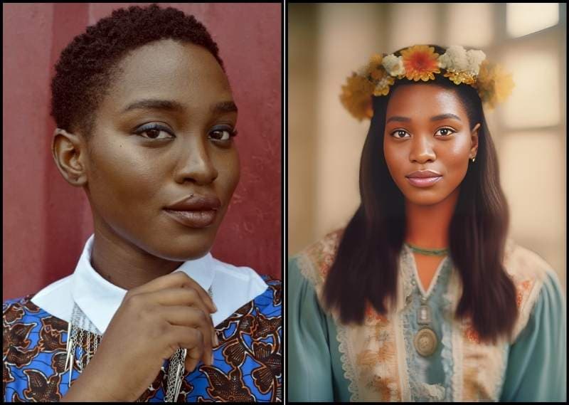 70s hippie yearbook transformation