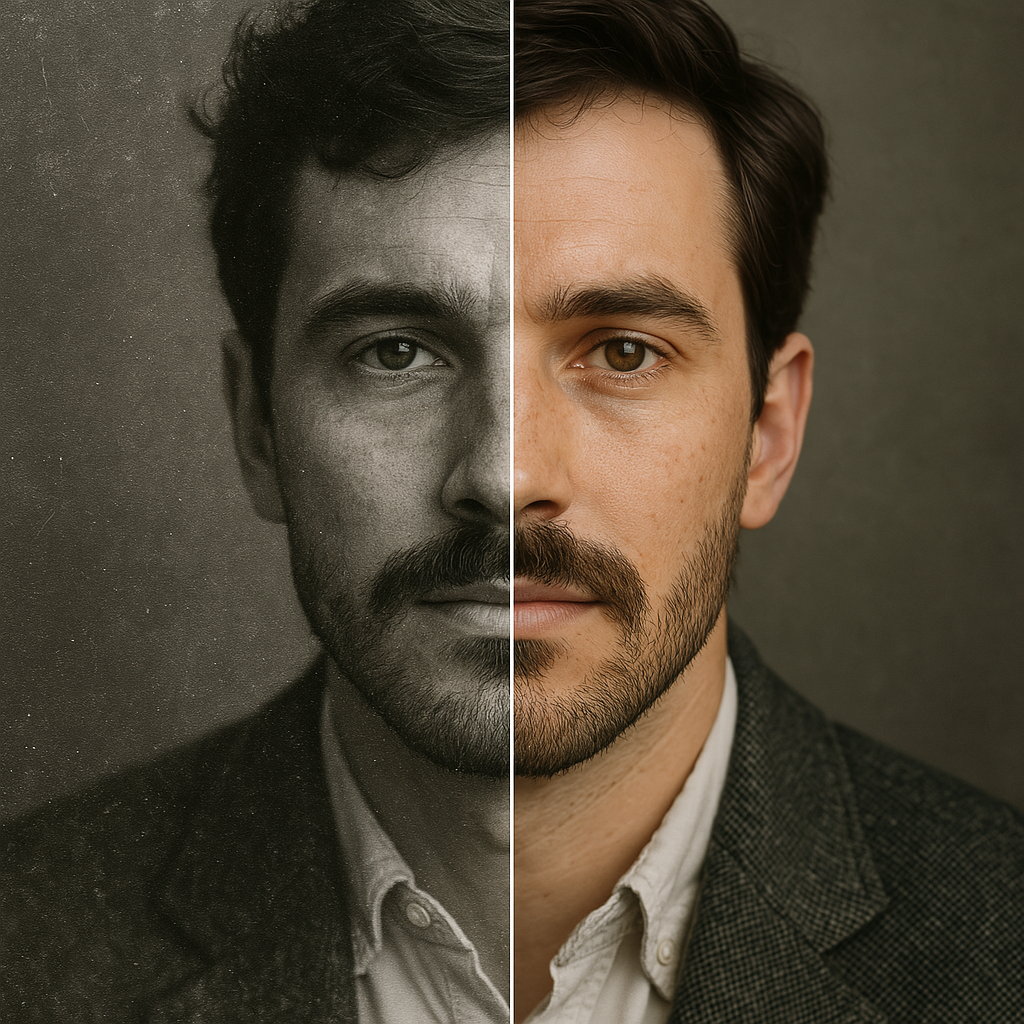 Basic restored photo example